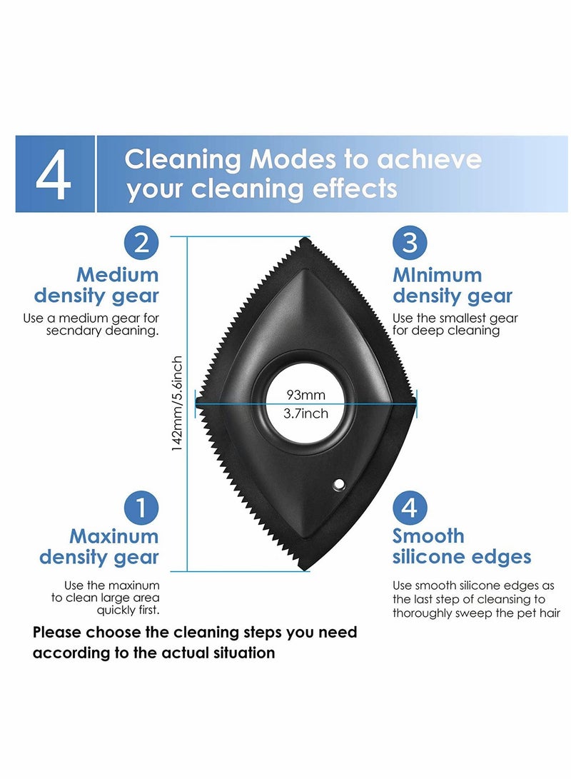 Hair Remover, Mini Pet for Couch,Car Detailering Dog Cat, Professional Removal Tool Fur Brush for Home Fabric, Furniture - Image 2